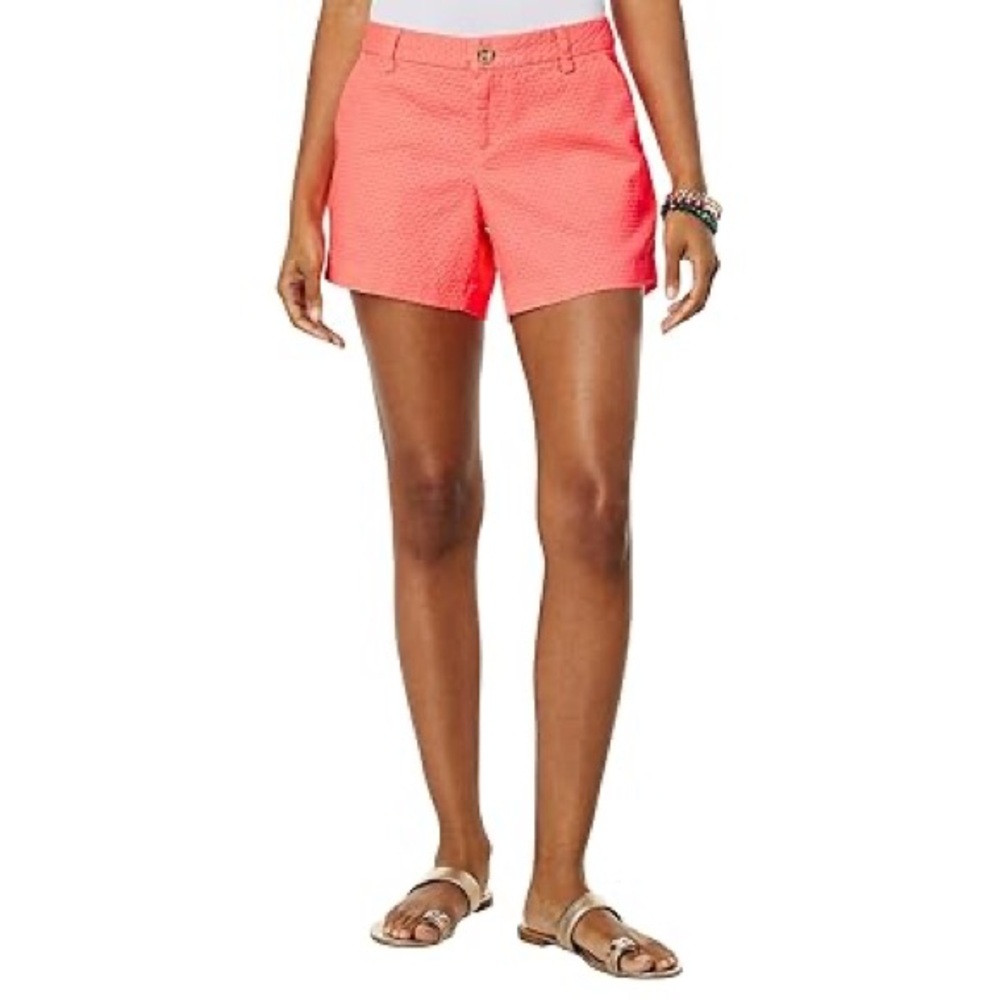 Lilly Pulitzer Callahan Shorts Cayenne Coral 2